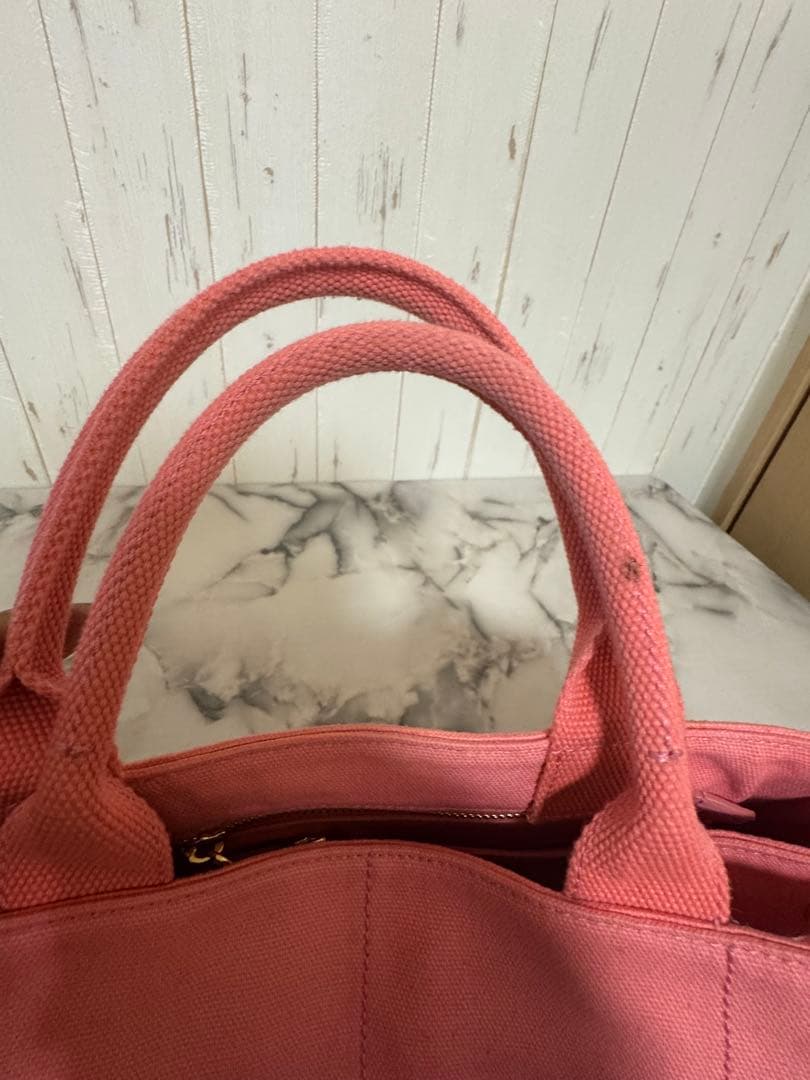 PRADA ピンク トートバッグ