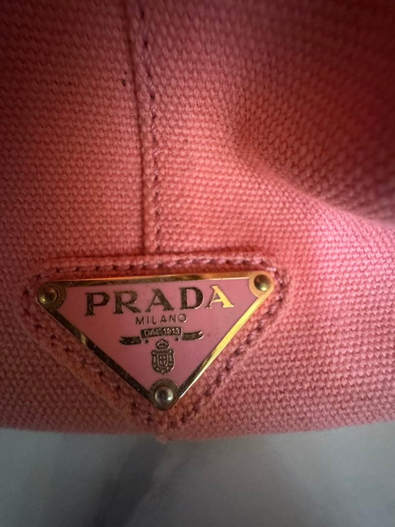 PRADA ピンク トートバッグ