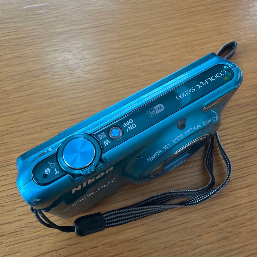 Nikon COOLPIX S6500 ブルー Wi-Fi対応