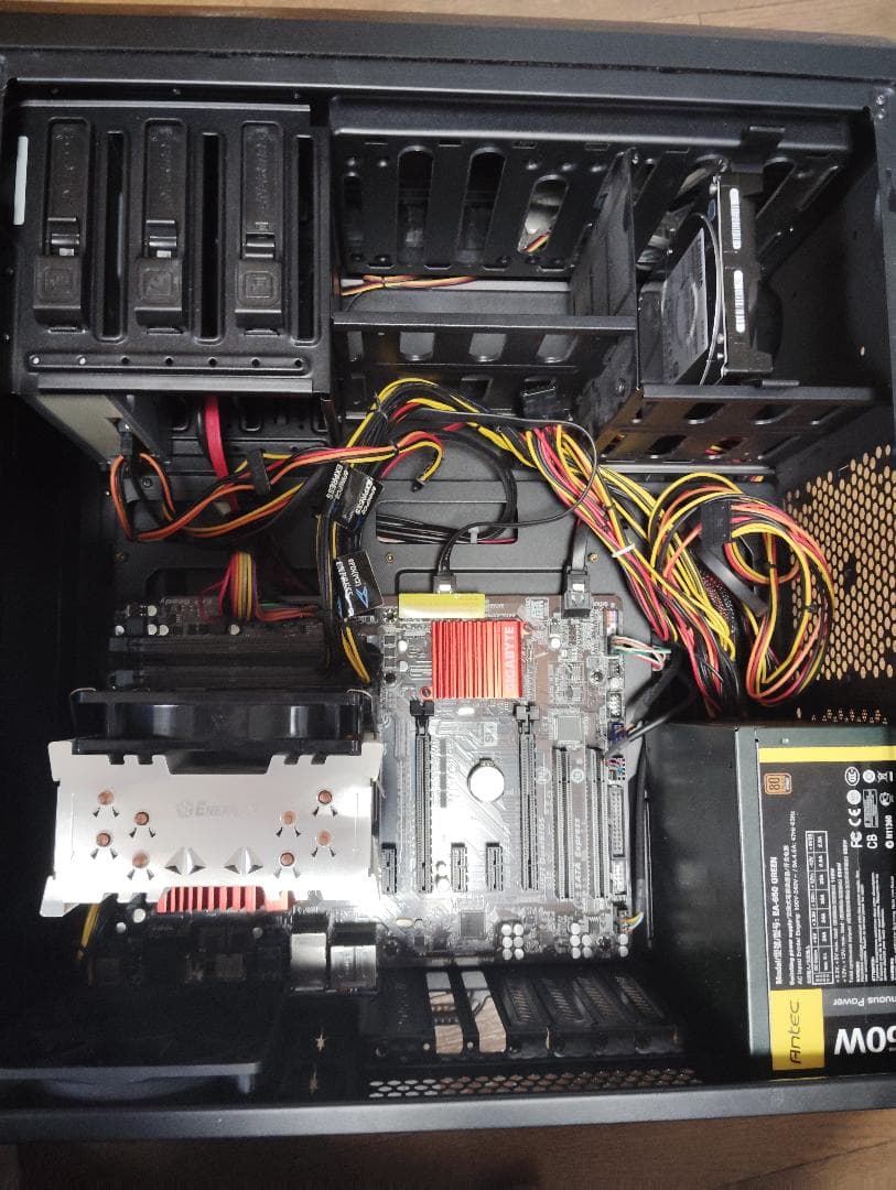 自作ゲーミングパソコン　8コア　i7 4790 マウス キーボード 付き