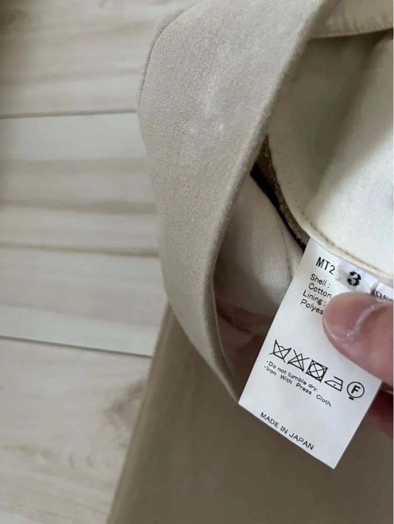 MAATEE&SONS/俺のチノパン/薄ベージュ サイズ3