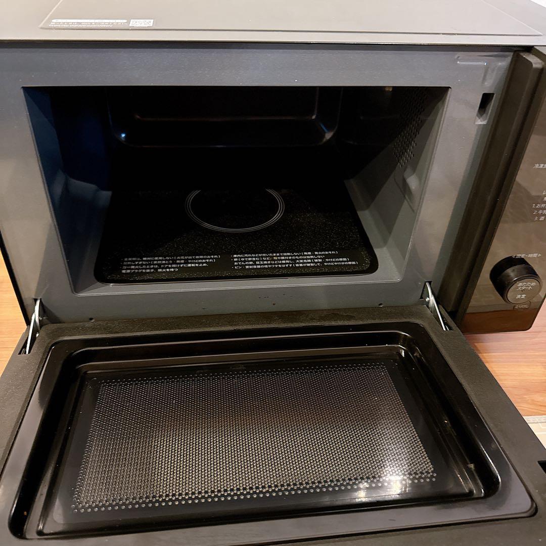 2023年製　SHARP 単機能電子レンジ ブラック