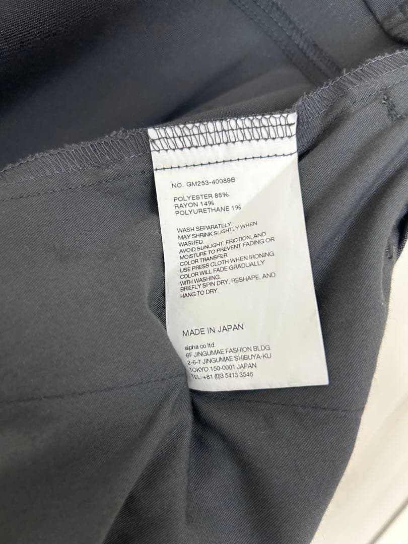 25FW Graphpaper グラフペーパー タック スラックス トラウザー2