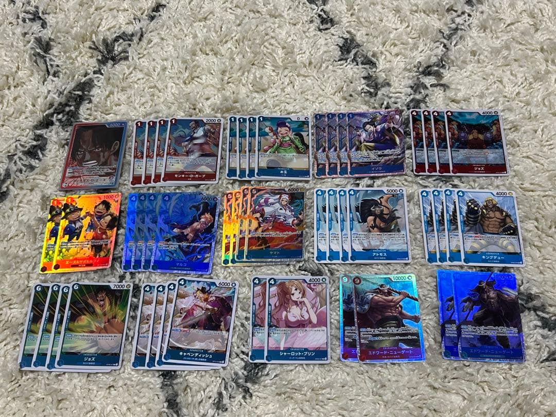 パくチーさん専用　赤青エースデッキ、デッキパーツ