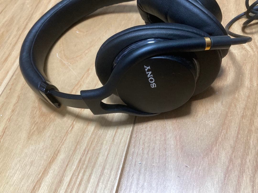 E) SONY ステレオヘッドホン MDR-1AM2 ブラック