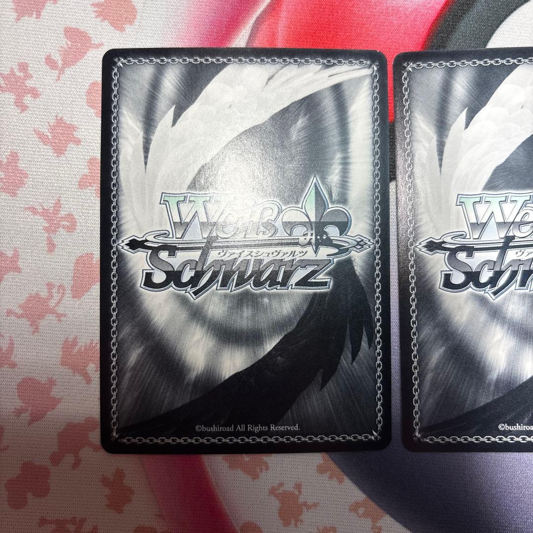 異世界常夏生活　エミリア　銀髪の美少女　エミリア　各一枚　サイン　sp