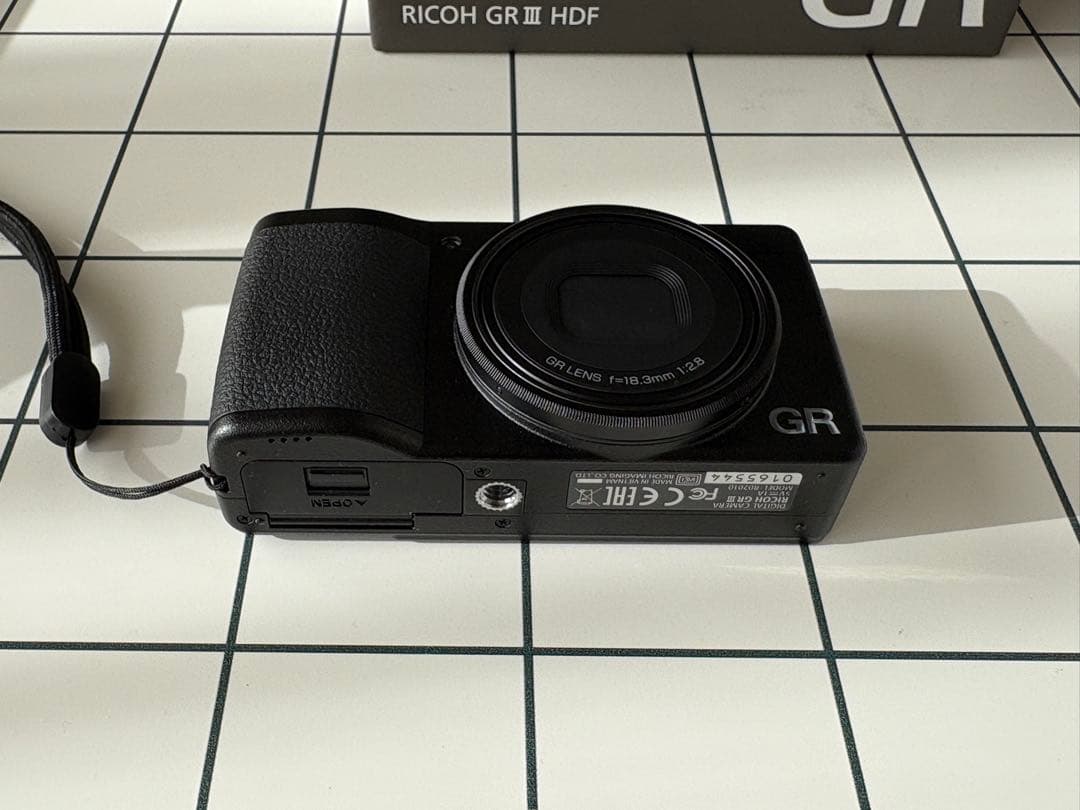 RICOH GRⅢ HDF