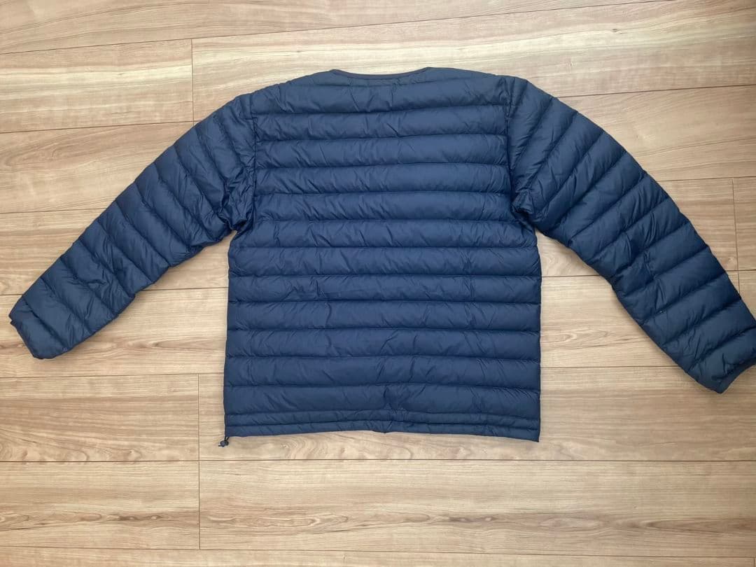 DANTON インナーダウン、ダウンジャケット 42(L～XL) ネイビー