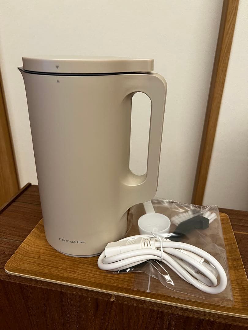 レコルト　自動調理ポット　ベージュ