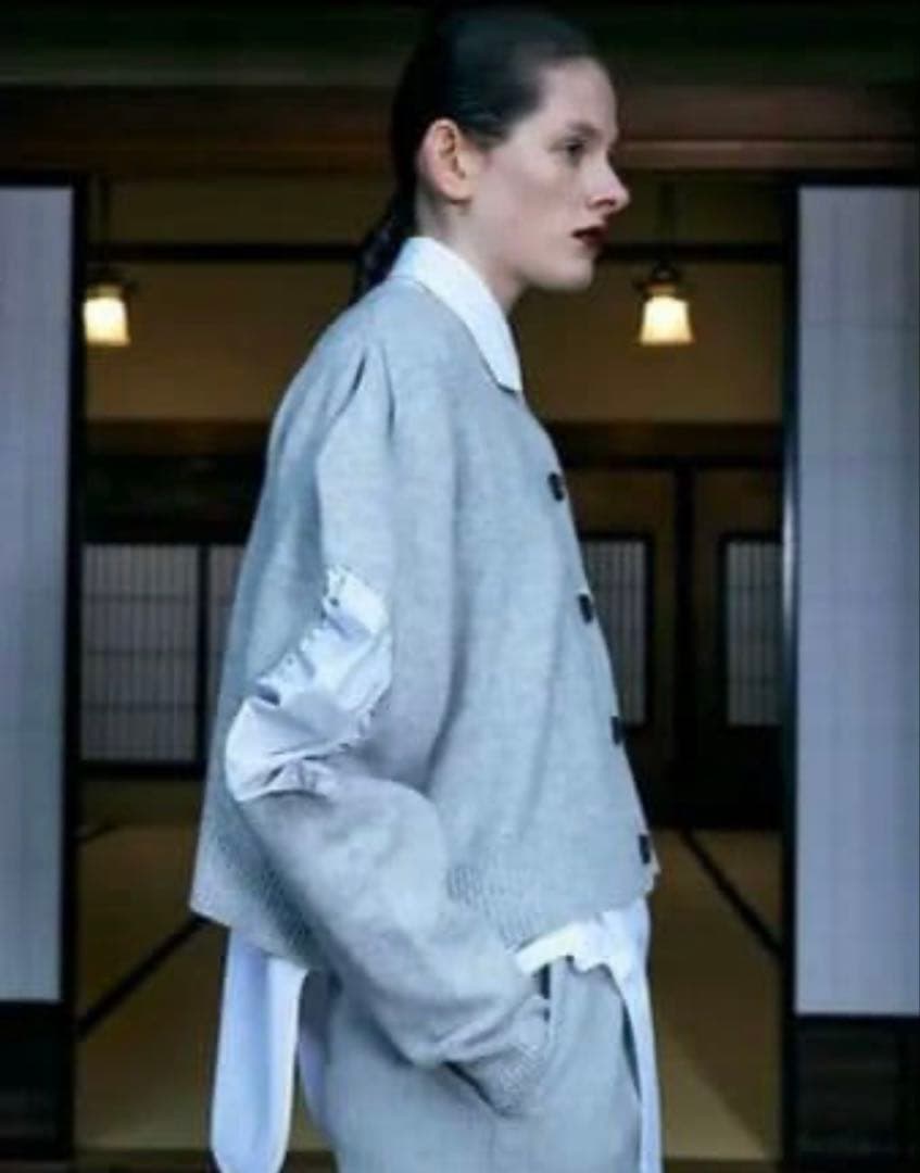 ENFOLD LAYERED CARDIGAN レイヤード カーディガン 38