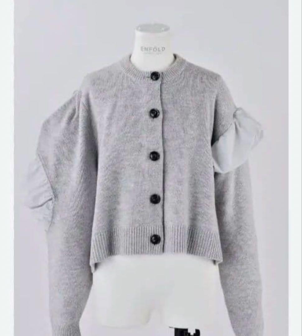 ENFOLD LAYERED CARDIGAN レイヤード カーディガン 38