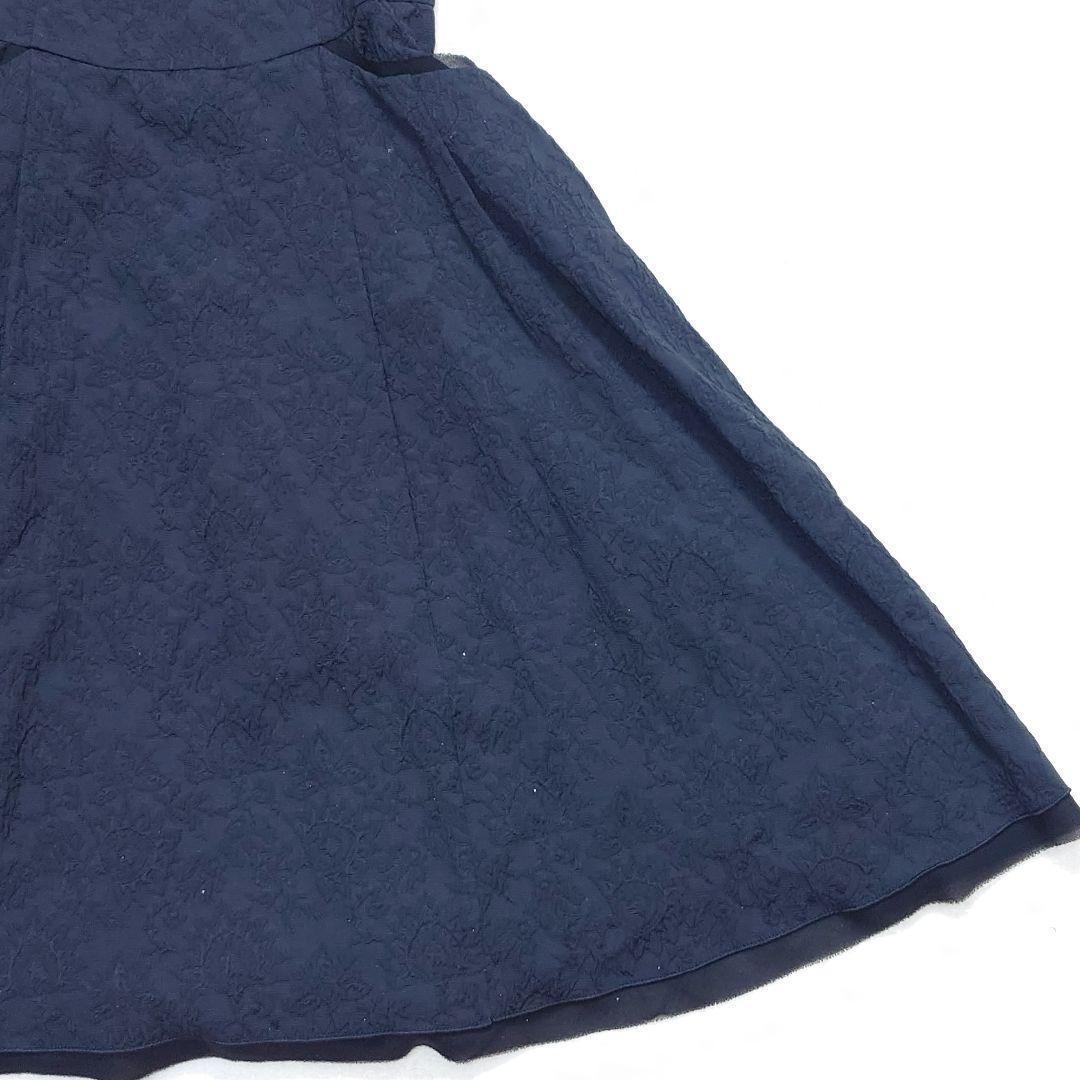 【美品】DAISY LIN FOXEY☆ノースリーブ☆ジャガード☆38(M)