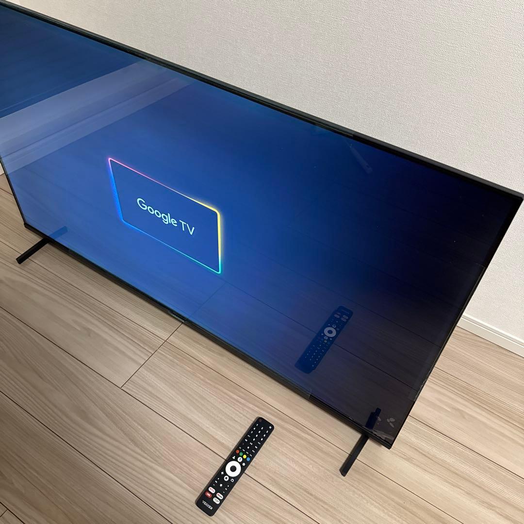 チューナーレステレビ　VEZZER U50LG-JP 2024年製