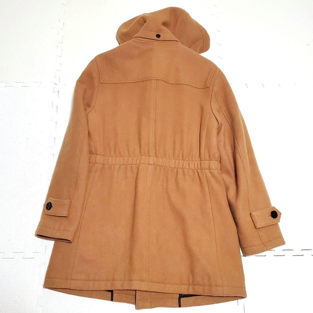 美品✨バーバリーブラックレーベル キャメル ダッフルコート ウール ホースロゴ