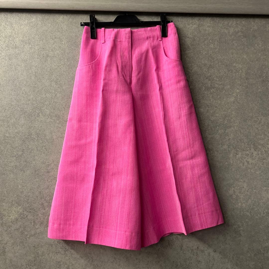 美品　ジャックムス　パンツ　34 ピンク　ワイドパンツ