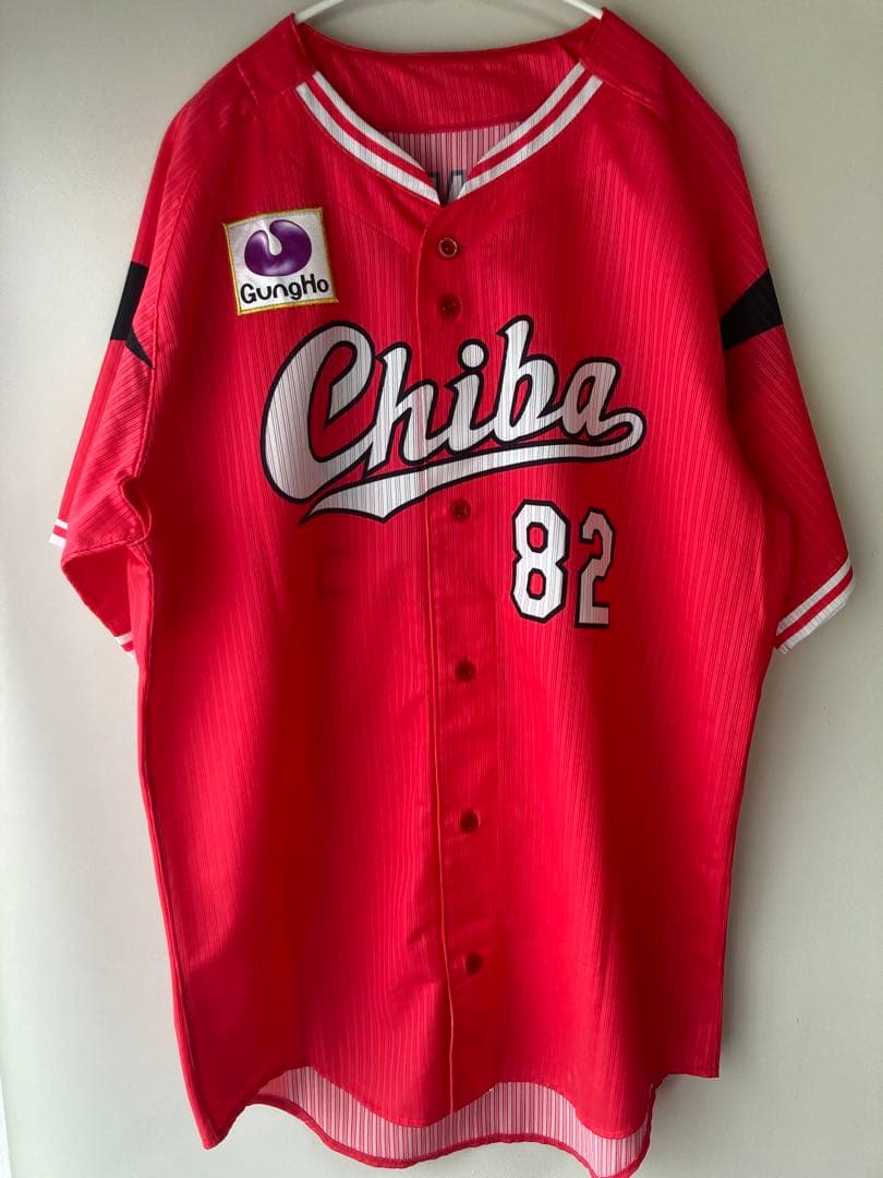 【実使用】千葉ロッテマリーンズ 2017 ALL for CHIBA 小野晋吾