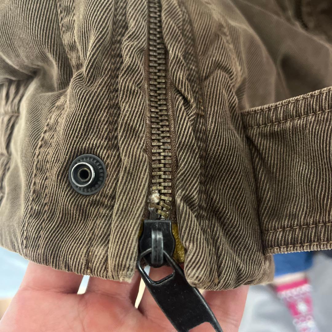 GRIFFIN ブラウン ミリタリージャケット