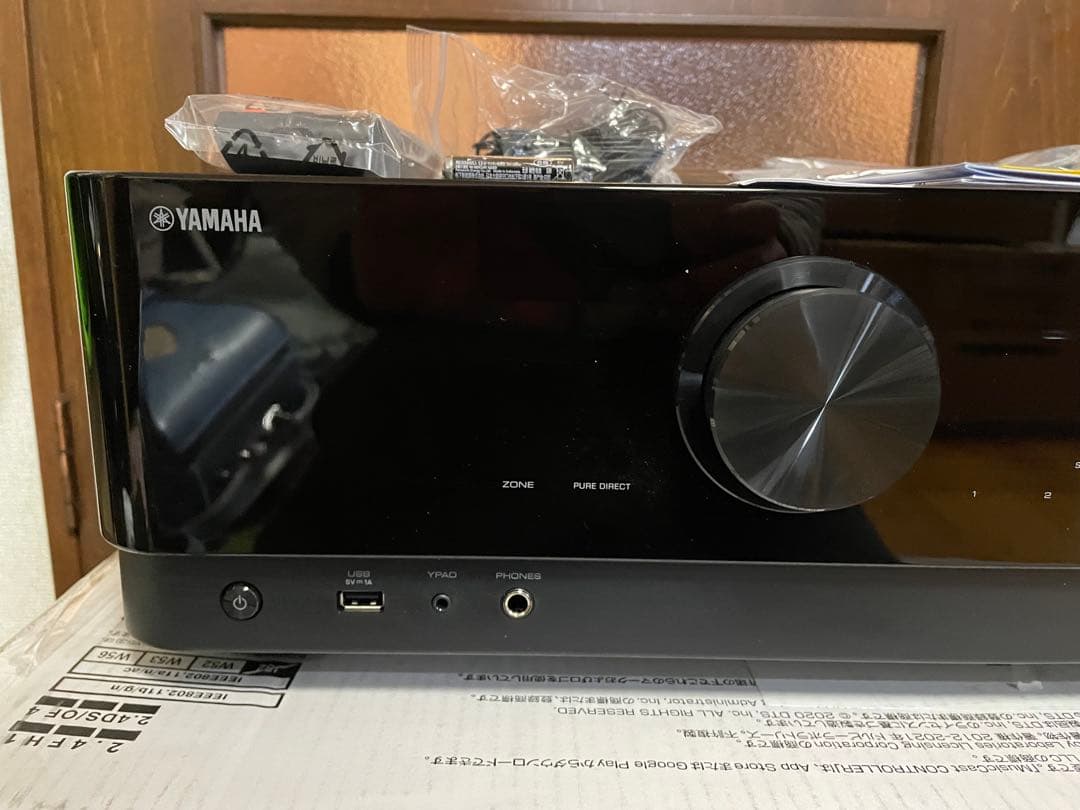 YAMAHA RX-V6A AVアンプ 未使用品 付属品完備