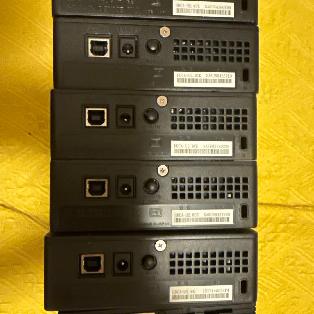 外付けハードディスク　11個セット