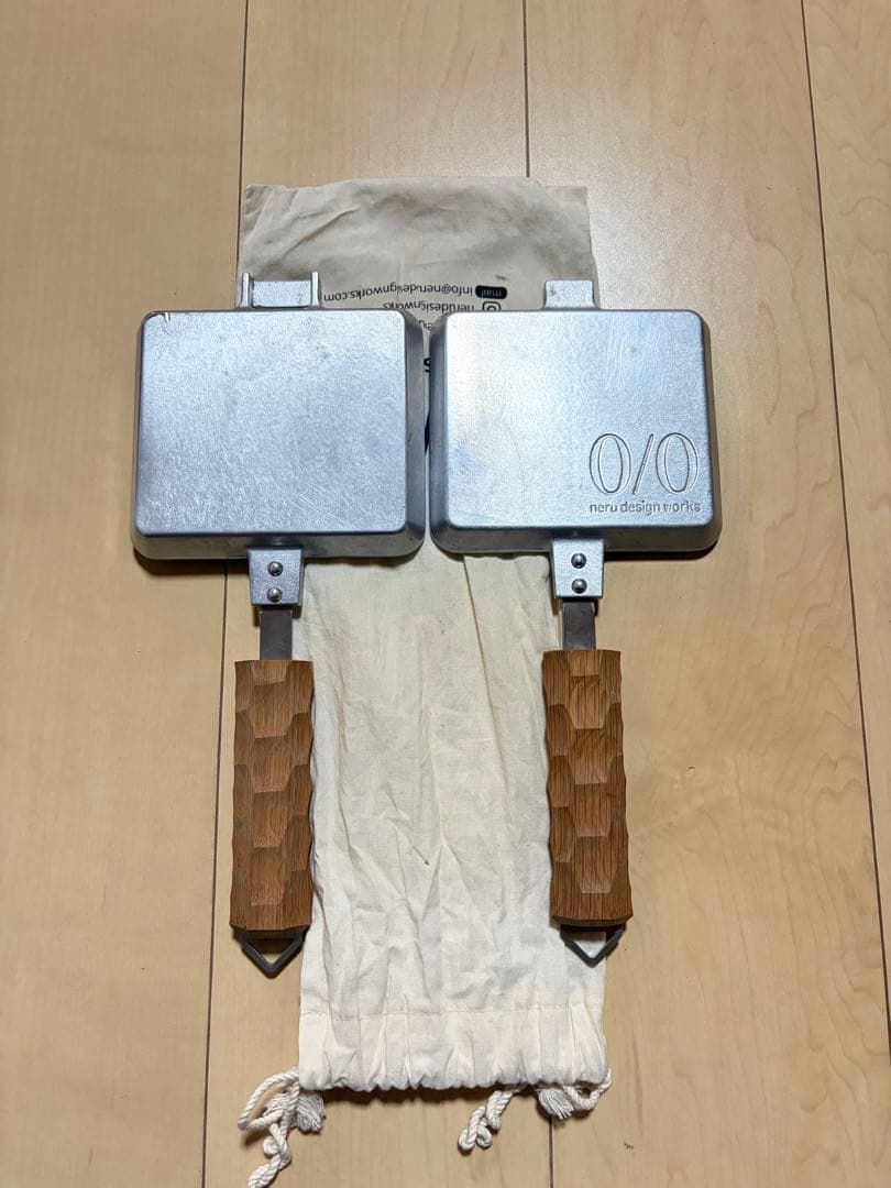 新品 neru design works AL Cooker 木製グリップ ネル