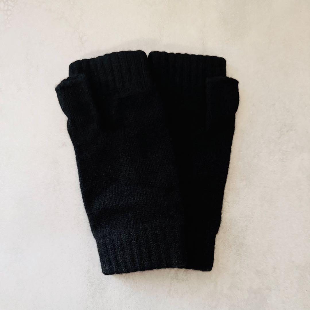 【未使用】JOHNSTONES ジョンストンズ　カシミヤ100% グローブ