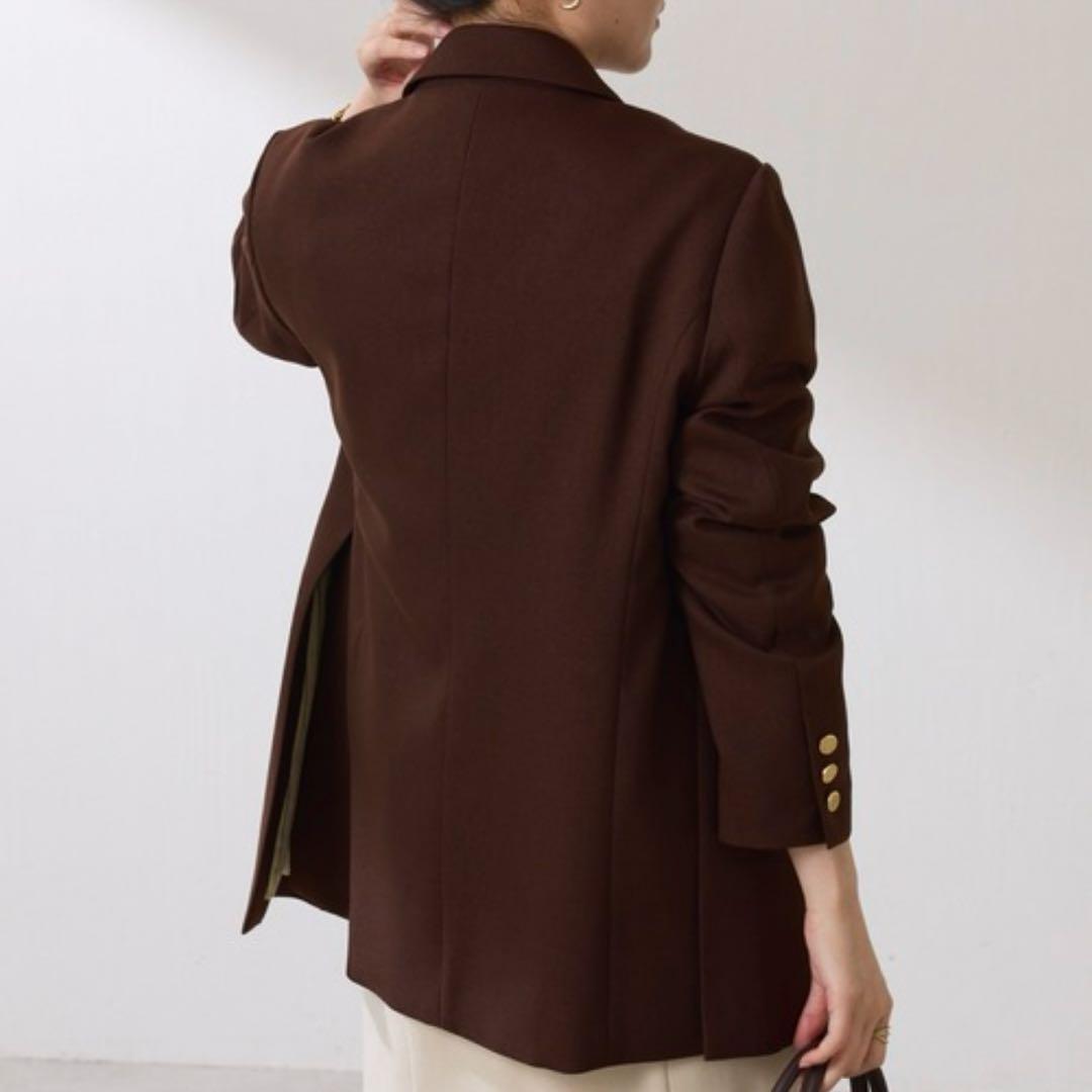 COLLAGE GALLARDAGALANTE 　ウールライクダブルジャケット