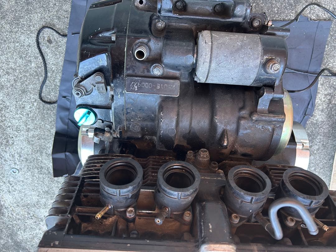 xjr400rエンジン　クランキングOK