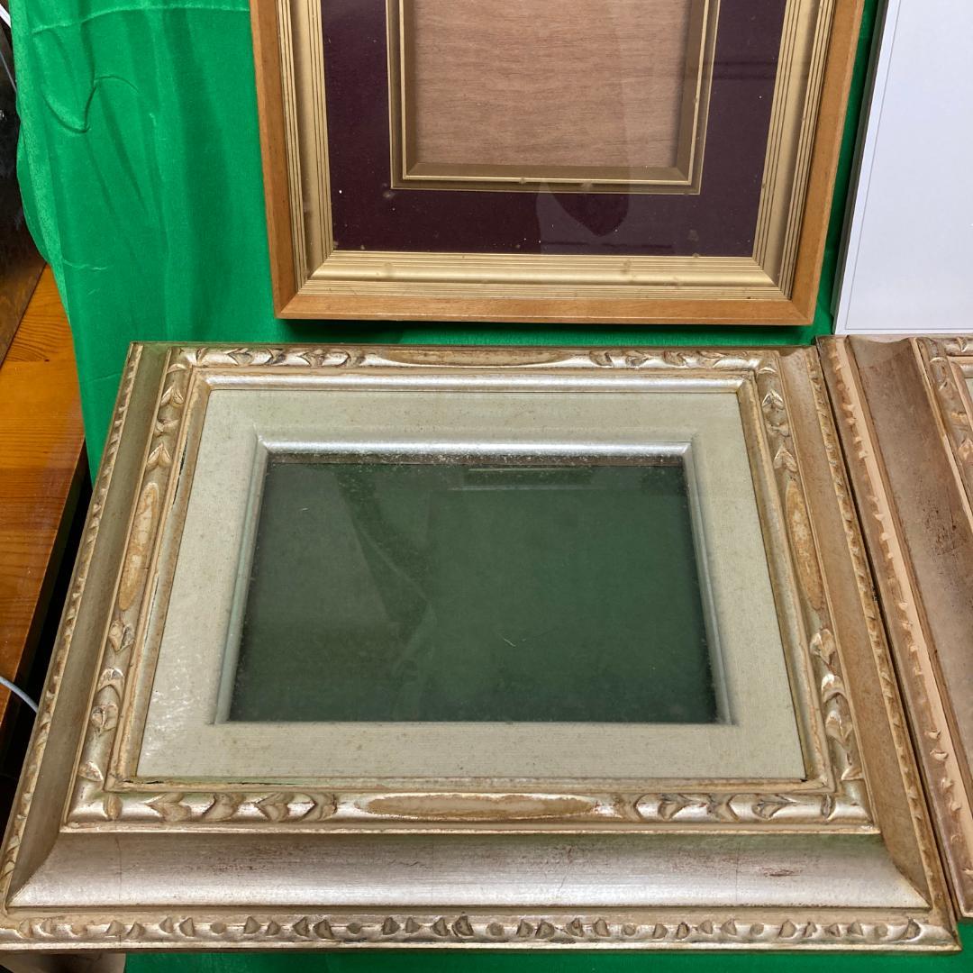 木製写真額縁 9枚セット