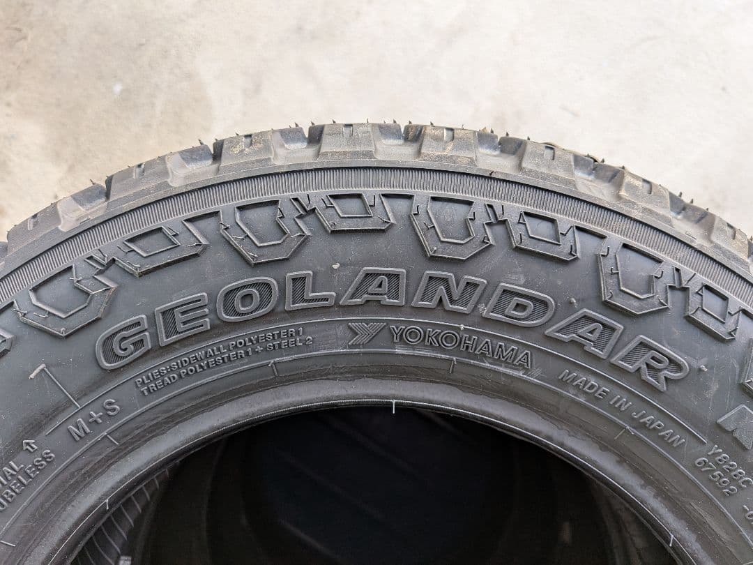 5K　1/2 新品RIVAIアルミGEOLANDAR KT 145/80R