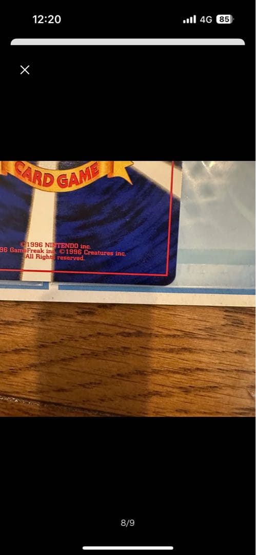 ANA ポケモンジェット'99 スペシャルバージョンカード サンダー ファイヤー