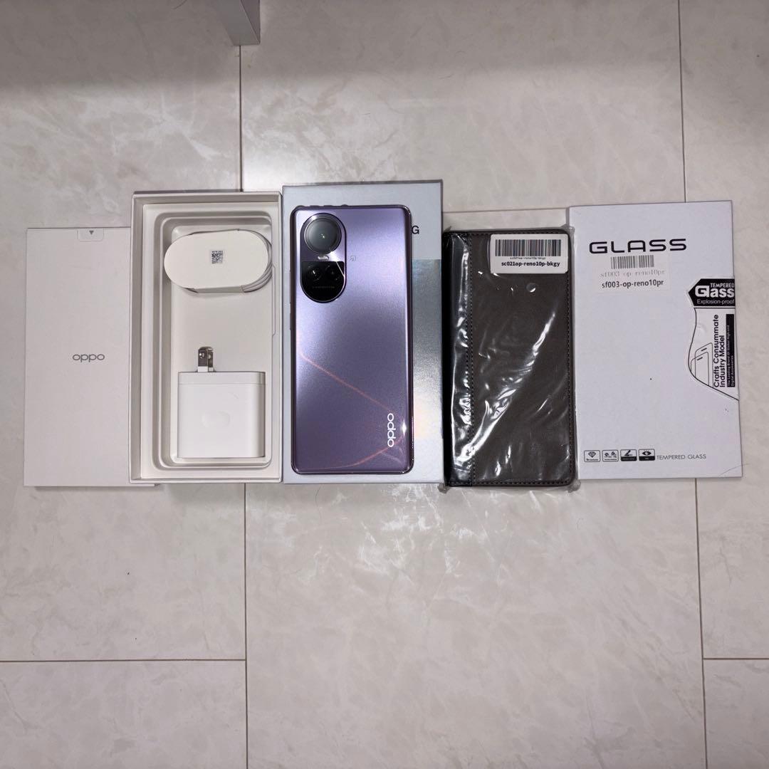 OPPO Reno10 Pro 5G グロッシーパープル　SIMフリー