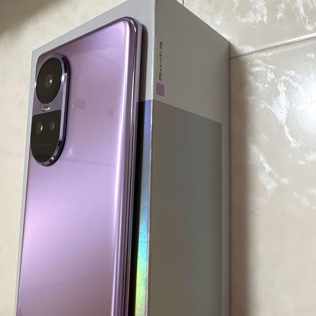 OPPO Reno10 Pro 5G グロッシーパープル　SIMフリー