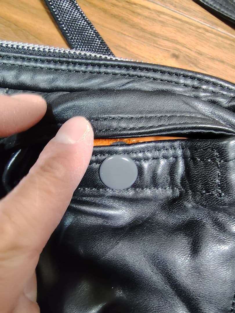 【希少 レザー】ポーター タンカー ショルダーバッグ ブラック 黒 廃盤