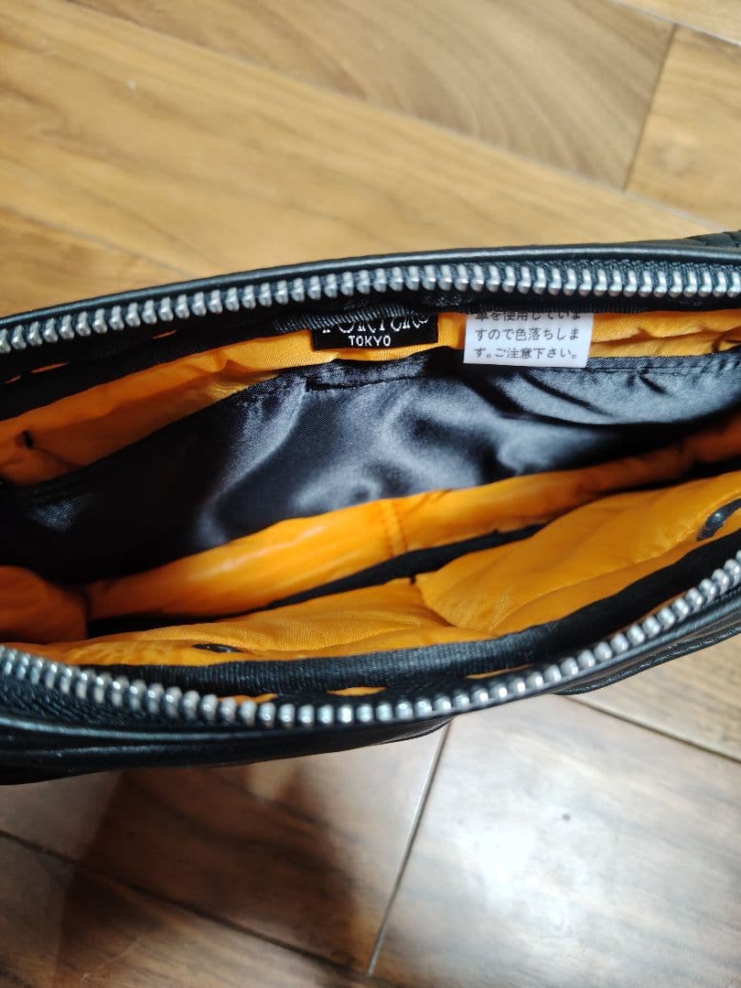 【希少 レザー】ポーター タンカー ショルダーバッグ ブラック 黒 廃盤