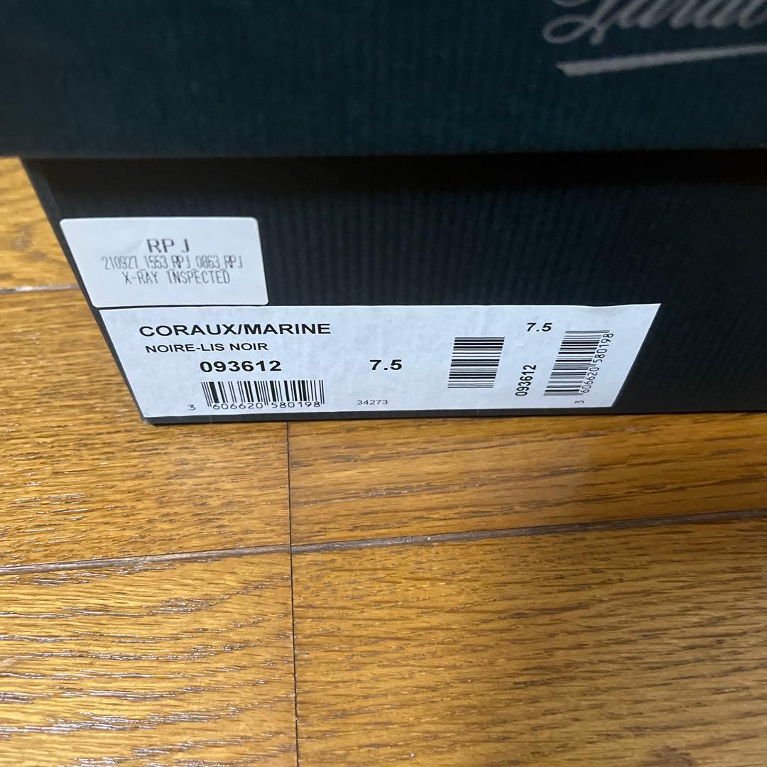 PARABOOT(パラブーツ) サイズ:7.5CORAUX 093612 マリン
