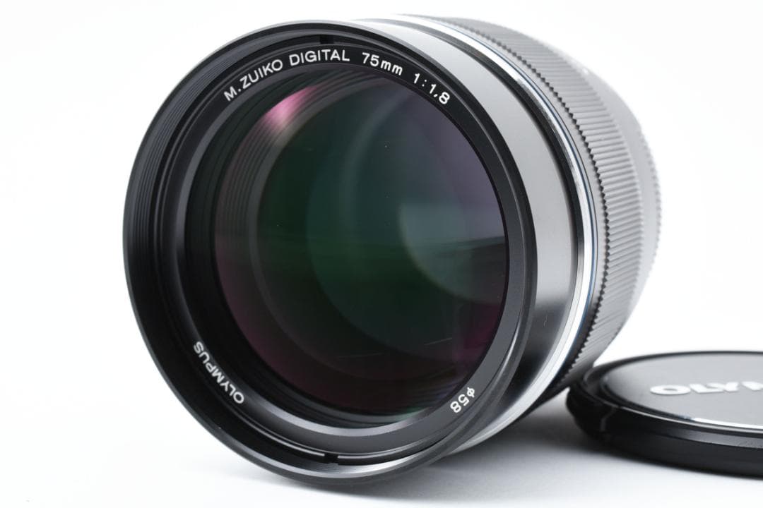 単焦点　OLYMPUS M.ZUIKO DIGITAL ED 75mm F1.8