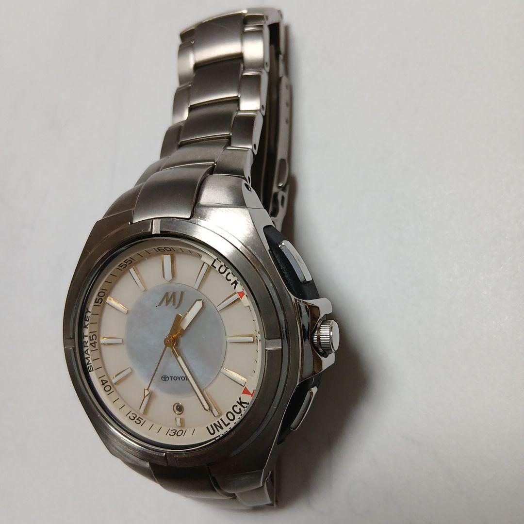 TOYOTA MJ デジタル腕時計 シルバー