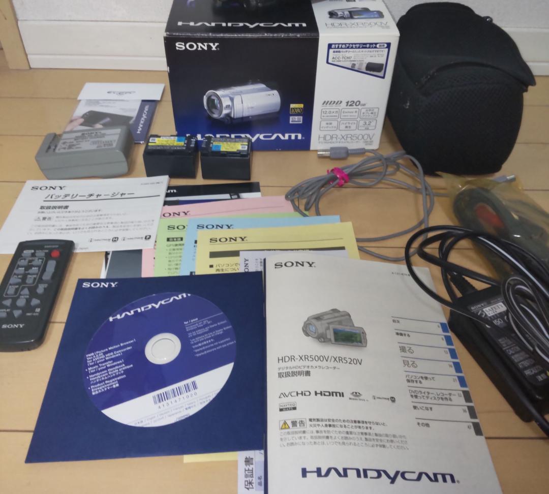 SONY HDR-XR500V ビデオカメラ