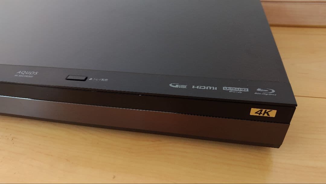 SHARP　ブルーレイレコーダー　4B-C20DT3