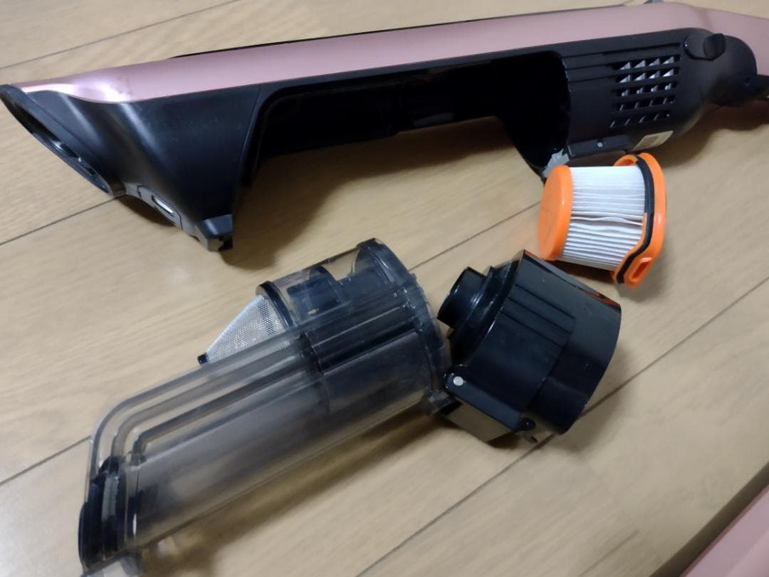 シャーク★コードレスクリーナー★CS501JRG★バッテリー新品と大差なし★1