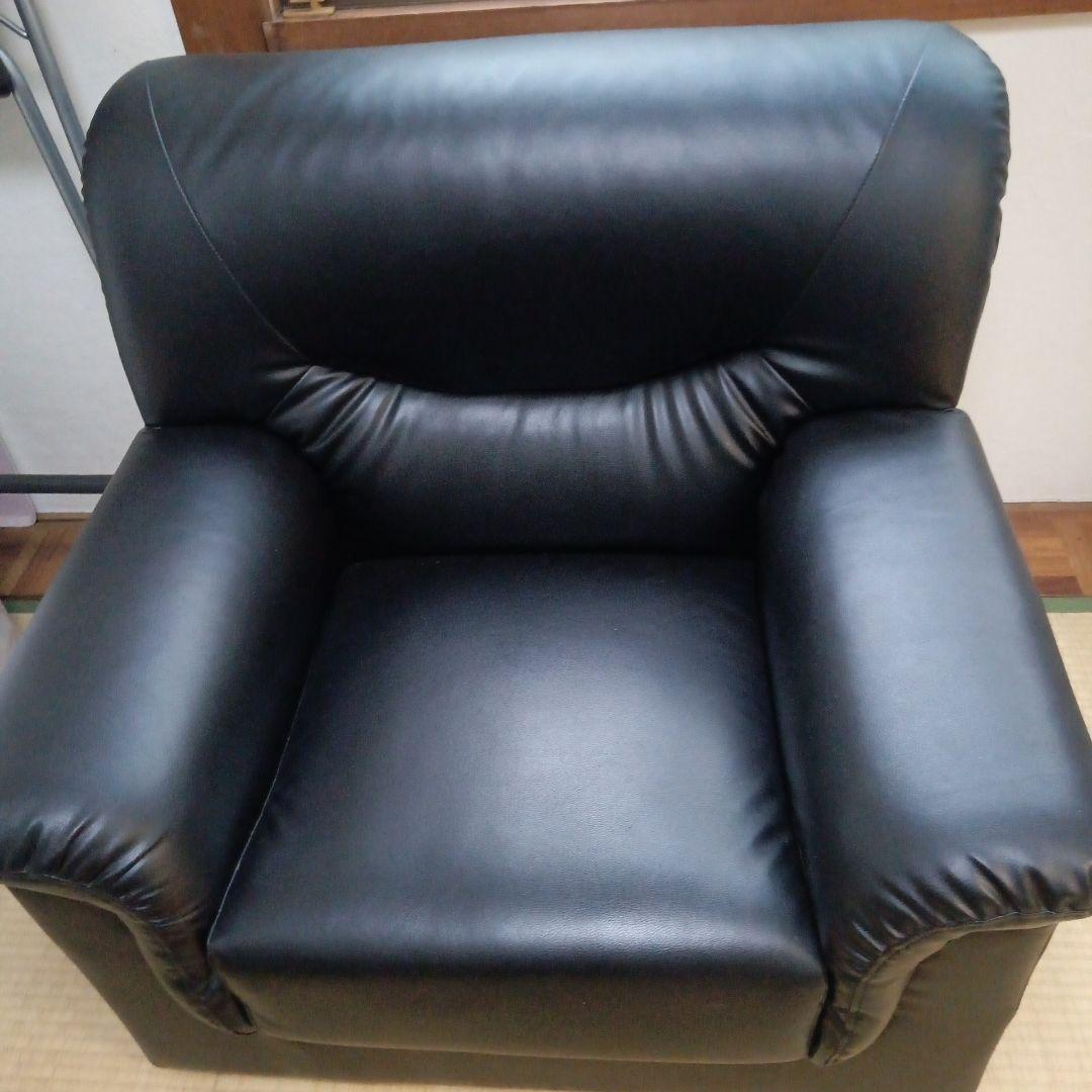 激安！新品に近い状態の美品！ビックサイズ！大型でユッタリな１人掛けソファー