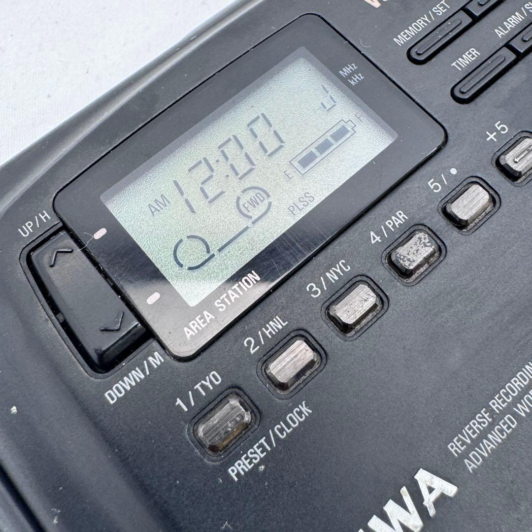 AIWA カセットボーイ HD-JX70 外付け電池ケース付 【ジャンク品】