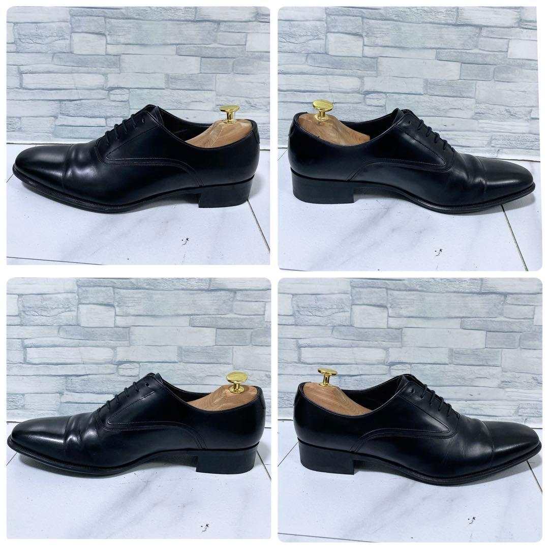 美品 REGAL ビジネスシューズ ストレートチップ 725R 黒 25.0