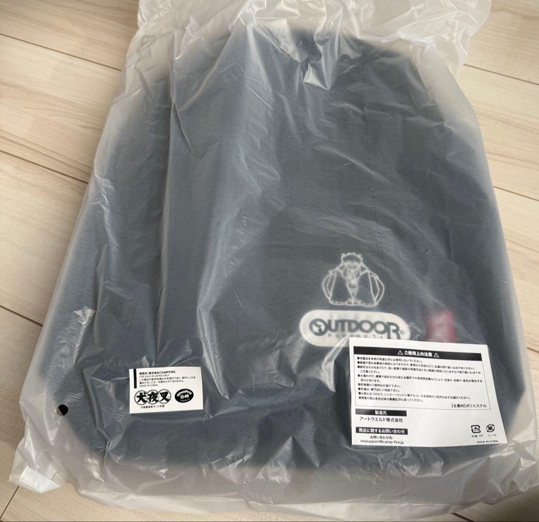 犬夜叉OUTDOOR PRODUCTSリュックYuruwa 受注生産品　特典付き