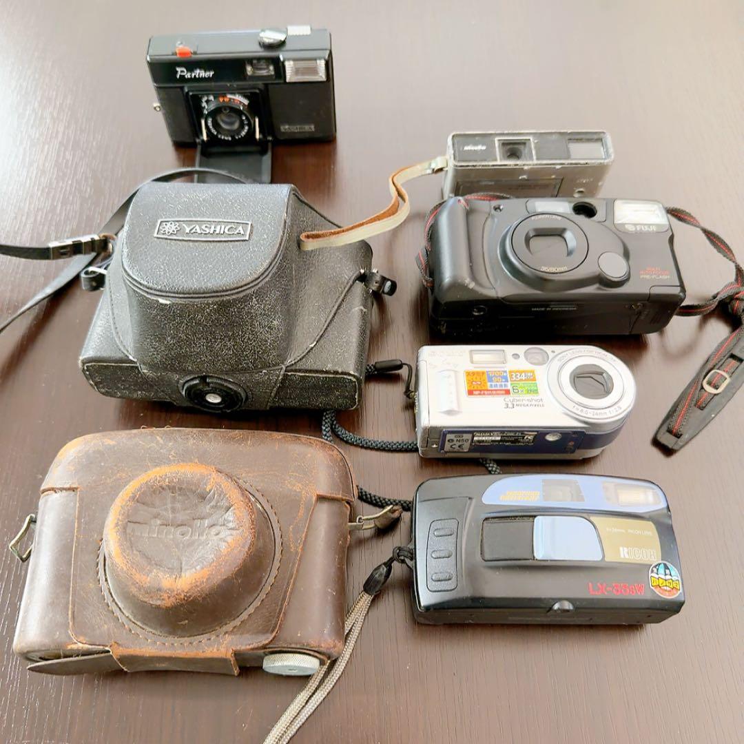 Yashica Partner フィルムカメラ その他合計7台　ジャンク品
