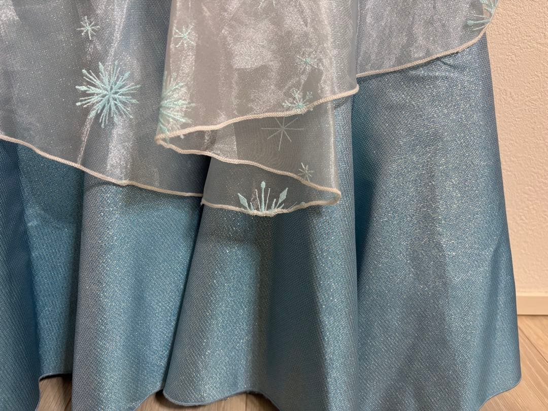 エルサ　ビビディバビディブティック　ドレス　110センチ