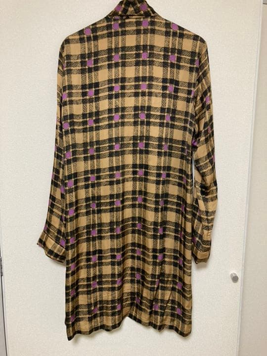 Dries Van Noten チェック　ガウン