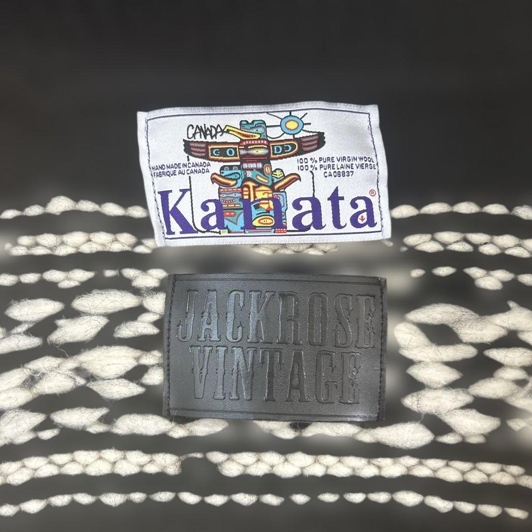 希少 kanata カナタ カウチン JACKROSE別注 黒 サンダーバード