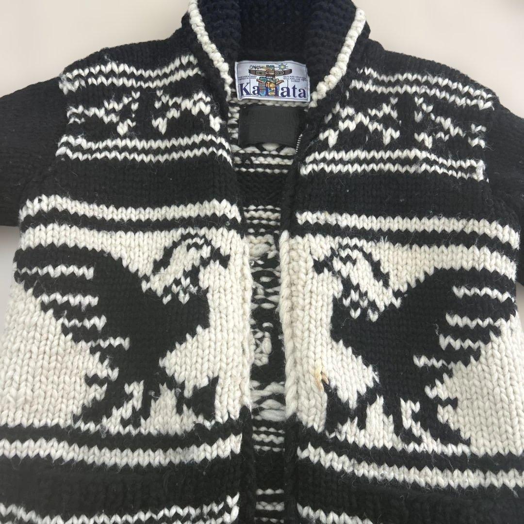 希少 kanata カナタ カウチン JACKROSE別注 黒 サンダーバード