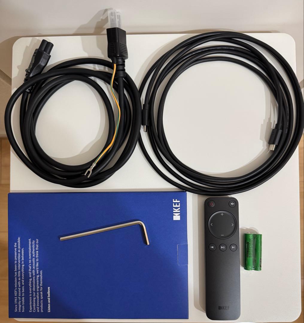 KEF LSX II LT ワイヤレスHiFiスピーカ P1 Desk Pad付